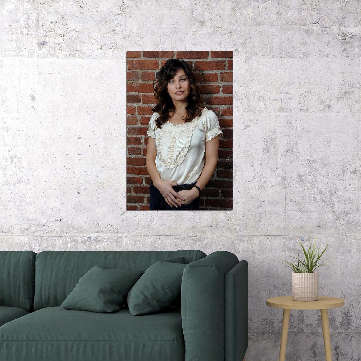 Gina Gershon 80s 90s Celebrity Actress Writer Poster Wall Art Print Home Wall Decor - xonomax