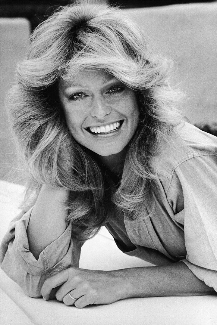 Farrah Fawcett 80s 90s Tv Series Actress Model Poster Wall Art Print Home Wall Decor - xonomax