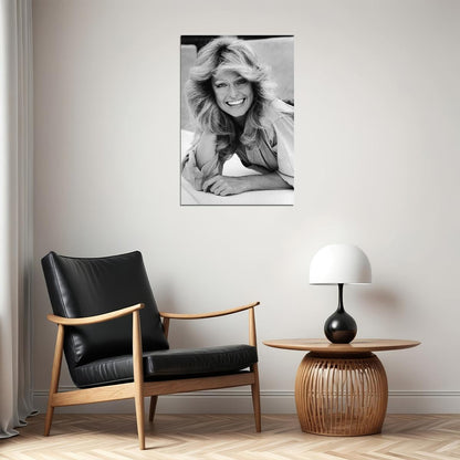 Farrah Fawcett 80s 90s Tv Series Actress Model Poster Wall Art Print Home Wall Decor - xonomax
