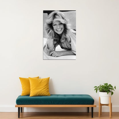 Farrah Fawcett 80s 90s Tv Series Actress Model Poster Wall Art Print Home Wall Decor - xonomax