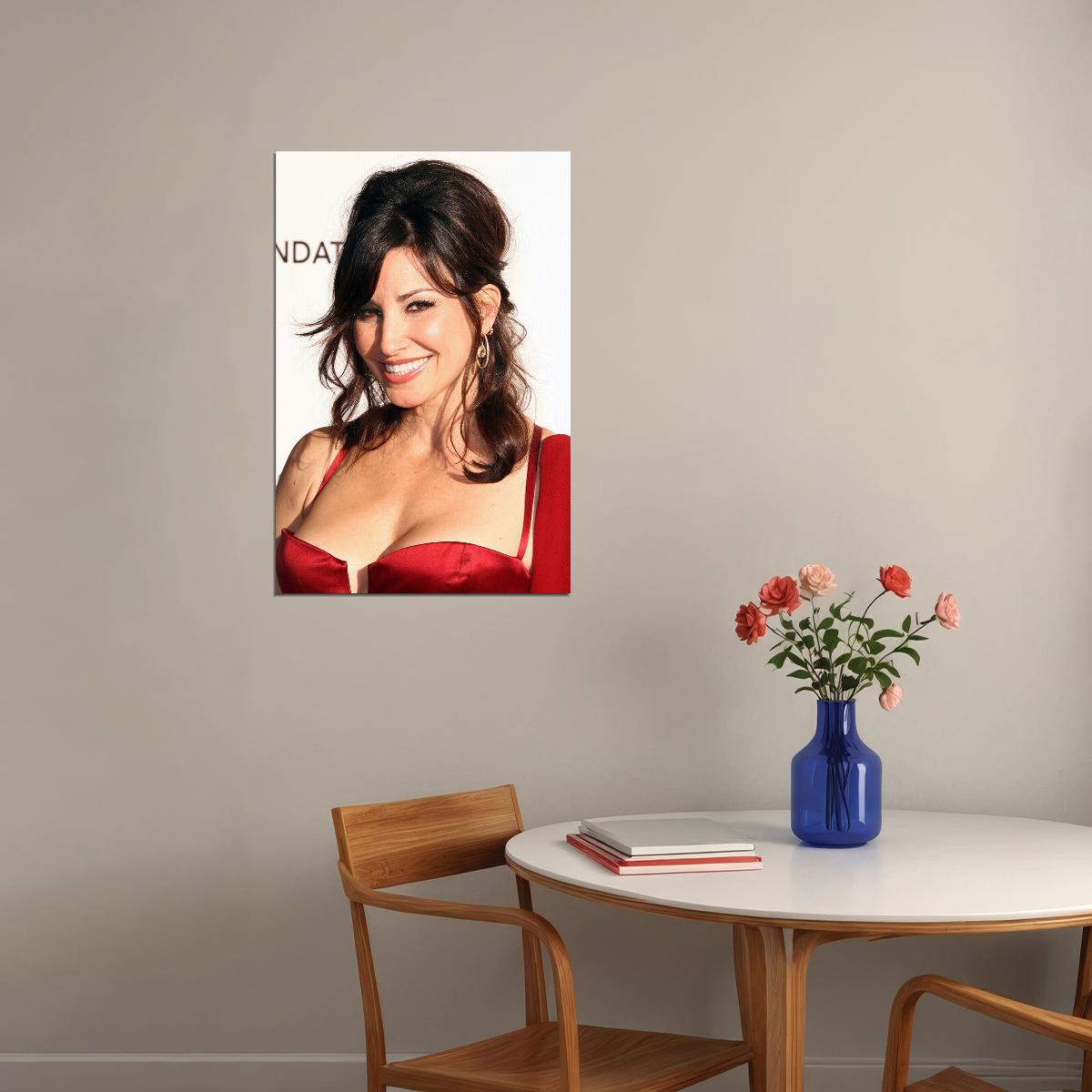 Gina Gershon 80s 90s Celebrity Actor Writer Poster Wall Art Print Home Wall Decor - xonomax