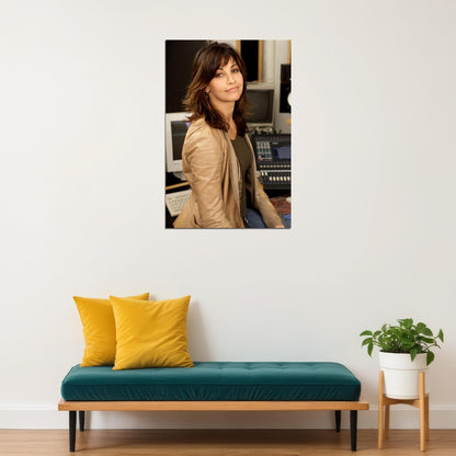 Gina Gershon 80s 90s Tv Series Actor Writer Poster Wall Art Print Home Wall Decor - xonomax