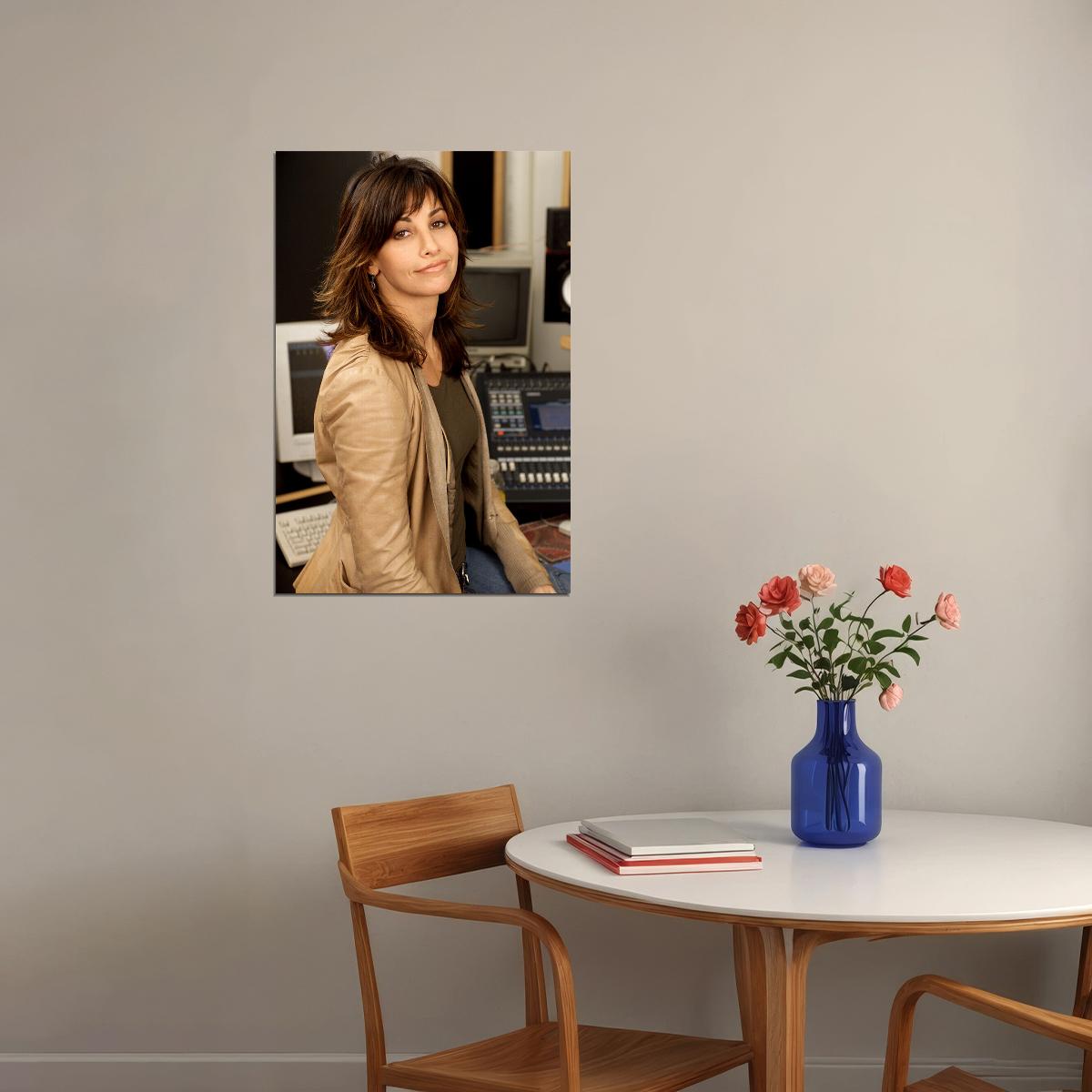 Gina Gershon 80s 90s Tv Series Actor Writer Poster Wall Art Print Home Wall Decor - xonomax