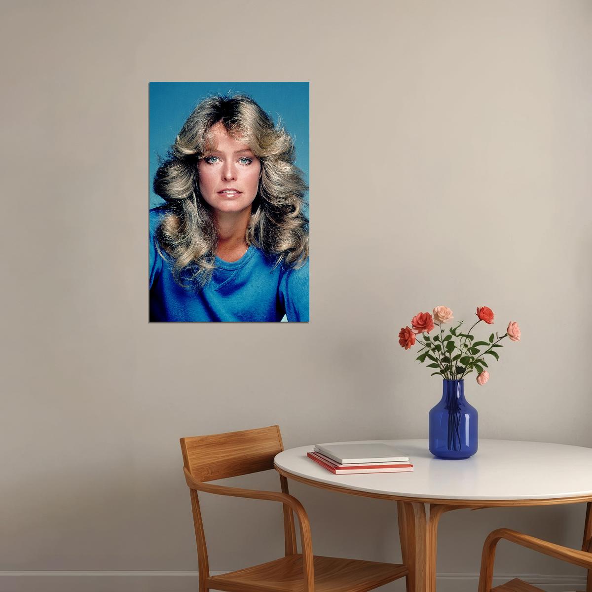 Farrah Fawcett 80s 90s Cinema Actor Model Poster Wall Art Print Home Wall Decor - xonomax