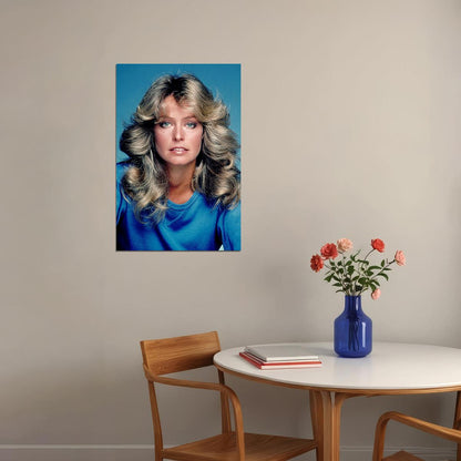 Farrah Fawcett 80s 90s Cinema Actor Model Poster Wall Art Print Home Wall Decor - xonomax