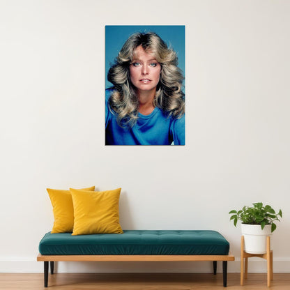 Farrah Fawcett 80s 90s Cinema Actor Model Poster Wall Art Print Home Wall Decor - xonomax