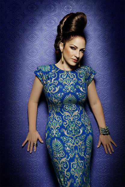 Gloria Estefan 80s 90s Celebrity Singer Musician Poster Wall Art Print Home Wall Decor - xonomax