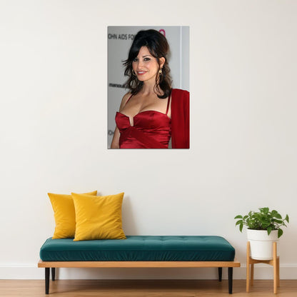 Gina Gershon 80s 90s Cinema Actress Writer Poster Wall Art Print Home Wall Decor - xonomax