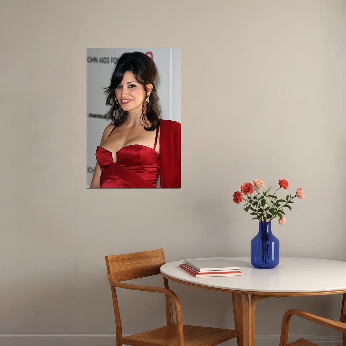 Gina Gershon 80s 90s Cinema Actress Writer Poster Wall Art Print Home Wall Decor - xonomax