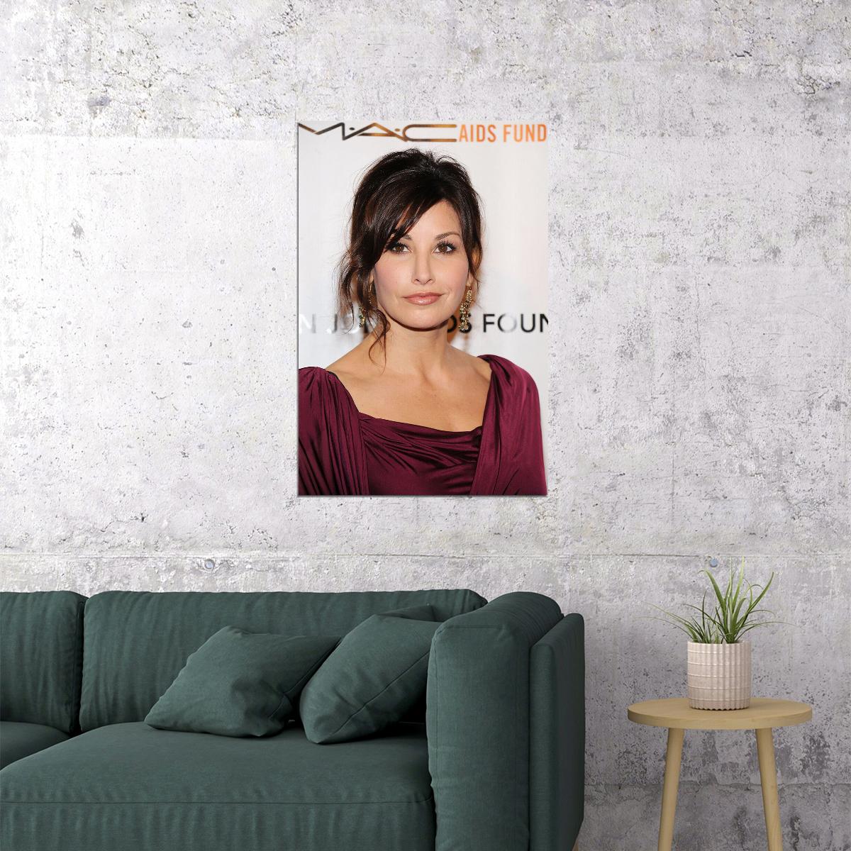 Gina Gershon 80s 90s Movie Actor Writer Poster Wall Art Print Home Wall Decor - xonomax