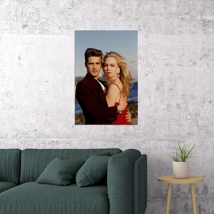 Jennie Garth And Jason Priestley 80s 90s Actors Poster Wall Art Print Home Wall Decor