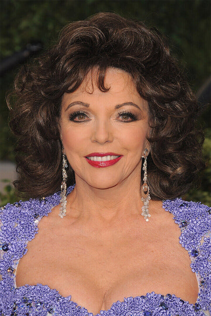 Joan Collins 80s 90s Celebrity Cinema Actor Poster Wall Art Print Home Wall Decor