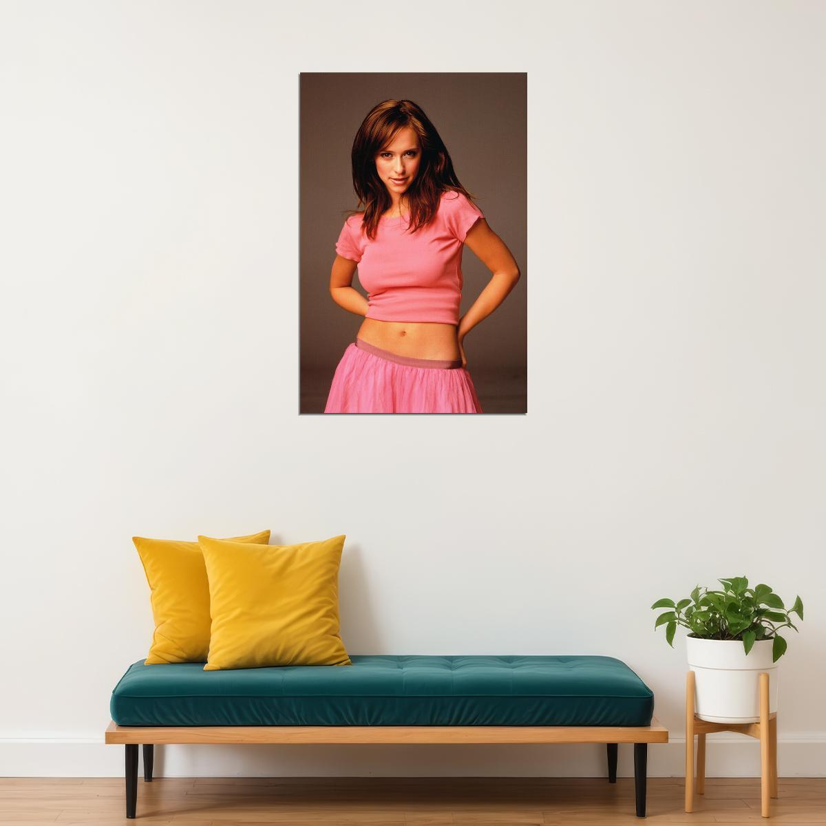 Jennifer Love Hewitt 80s 90s Cinema Actor Musician Poster Wall Art Print Home Wall Decor