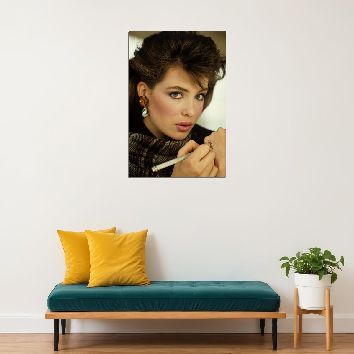 Kelly Lebrock 80s 90s Celebrity Cinema Actress Poster Wall Art Print Home Wall Decor - xonomax