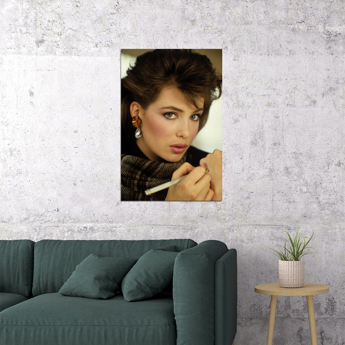 Kelly Lebrock 80s 90s Celebrity Cinema Actress Poster Wall Art Print Home Wall Decor - xonomax