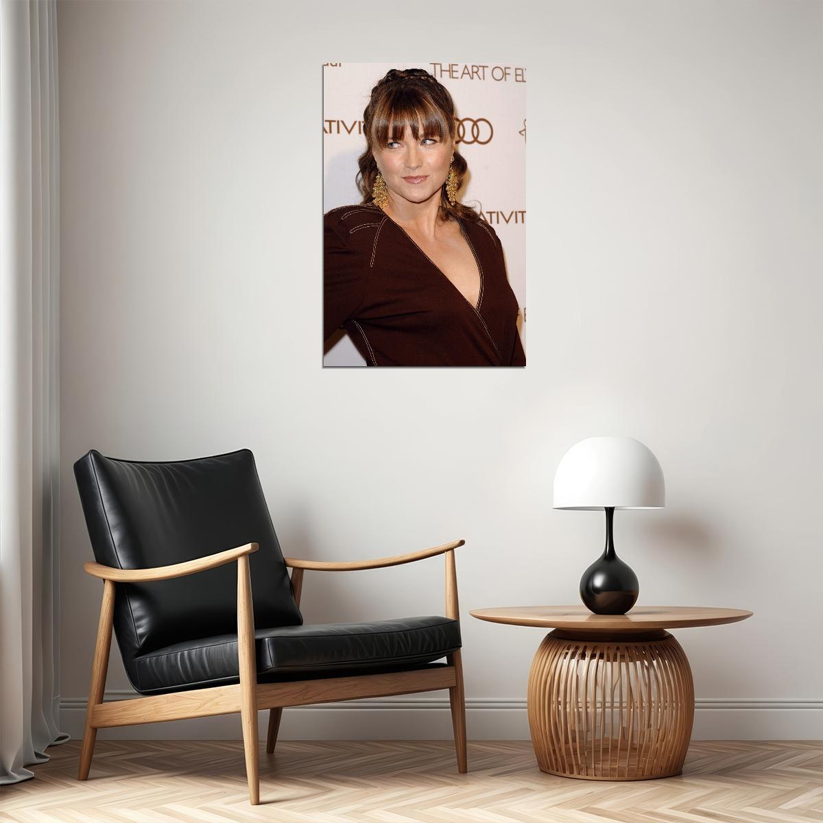 Lucy Lawless 80s 90s Celebrity Tv Series Actor Poster Wall Art Print Home Wall Decor - xonomax