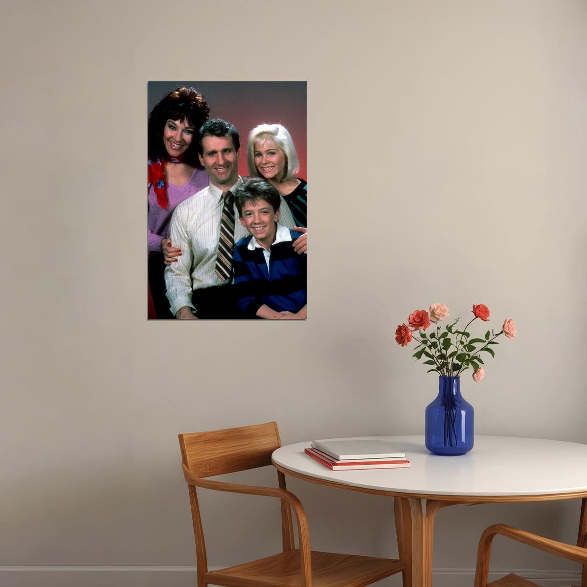 Married With Children 80s 90s Tv Series Sitcom Poster Wall Art Print Home Wall Decor - xonomax