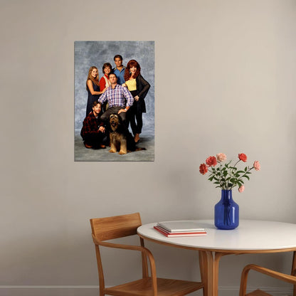 Married With Children 80s 90s Tv Series Comedy Poster Wall Art Print Home Wall Decor - xonomax