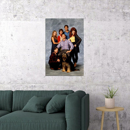 Married With Children 80s 90s Tv Series Comedy Poster Wall Art Print Home Wall Decor - xonomax