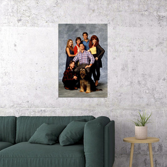 Married With Children 80s 90s Tv Series Comedy Poster Wall Art Print Home Wall Decor - xonomax
