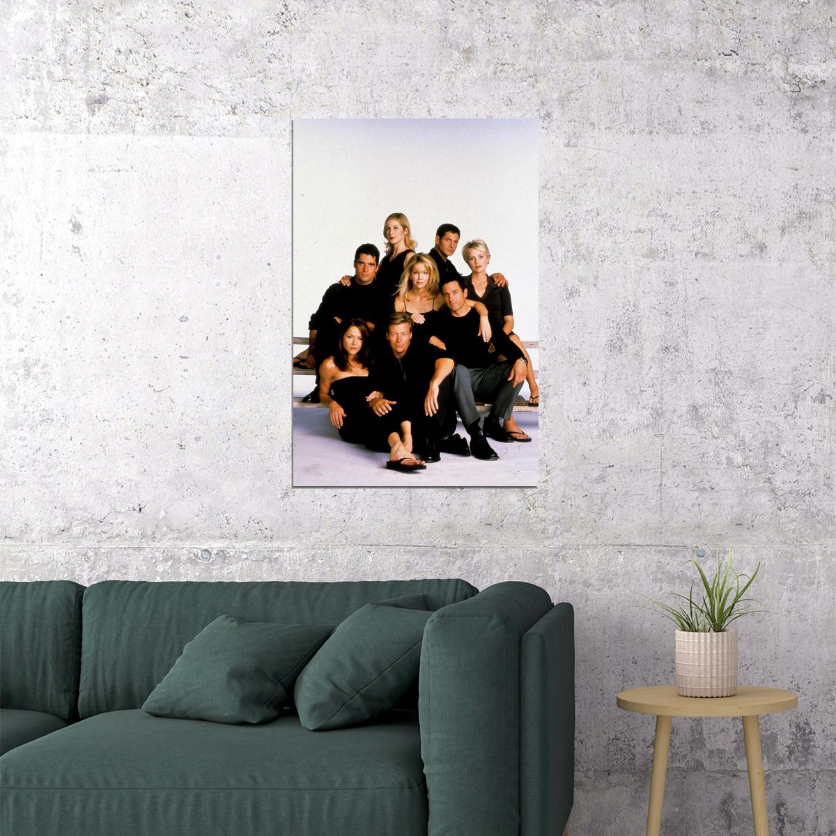 Melrose Place 80s 90s Tv Series Movie Drama Poster Wall Art Print Home Wall Decor - xonomax