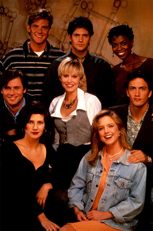 Melrose Place 80s 90s Tv Series Movie Romance Poster Wall Art Print Home Wall Decor - xonomax