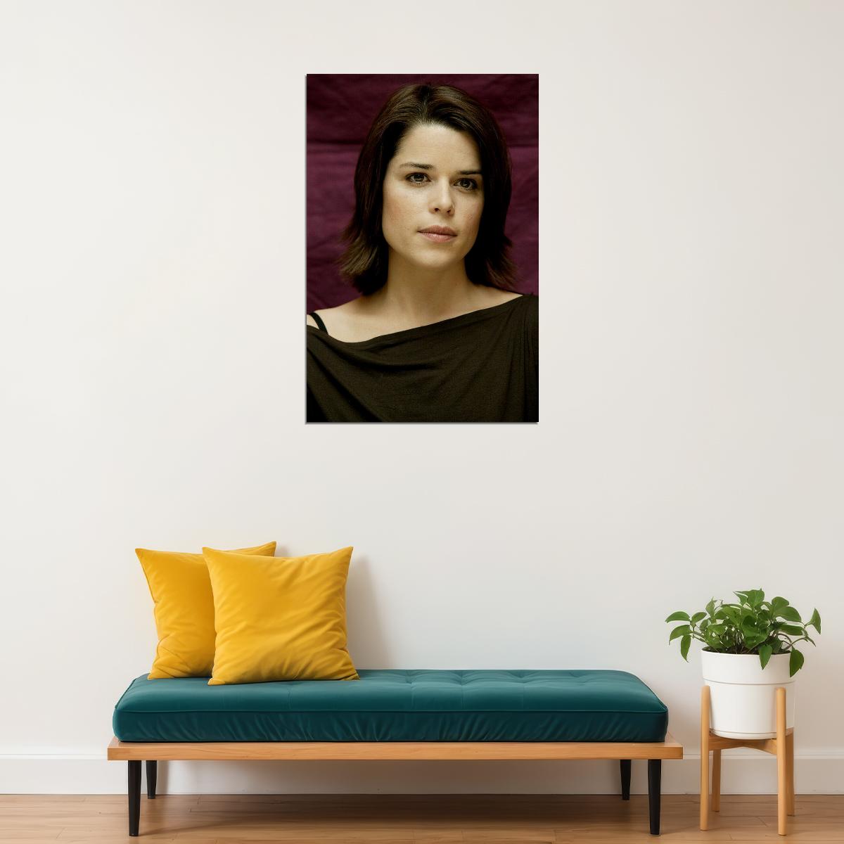 Neve Campbell 80s 90s Celebrity Cinema Actress Poster Wall Art Print Home Wall Decor - xonomax