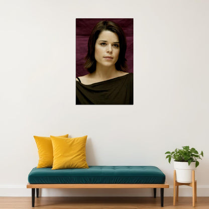 Neve Campbell 80s 90s Celebrity Cinema Actress Poster Wall Art Print Home Wall Decor - xonomax