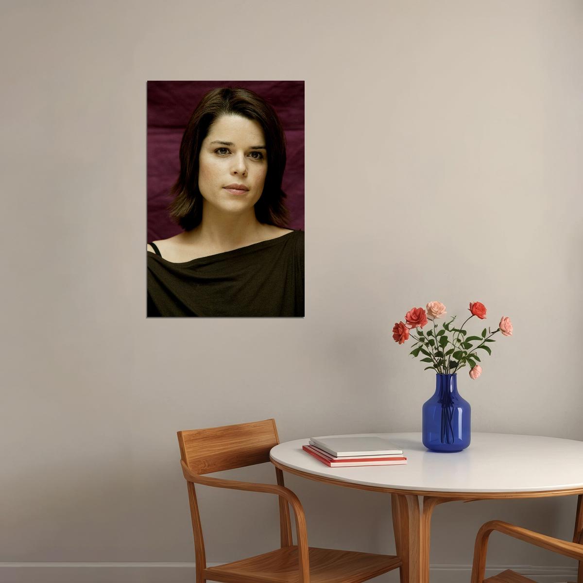 Neve Campbell 80s 90s Celebrity Cinema Actress Poster Wall Art Print Home Wall Decor - xonomax