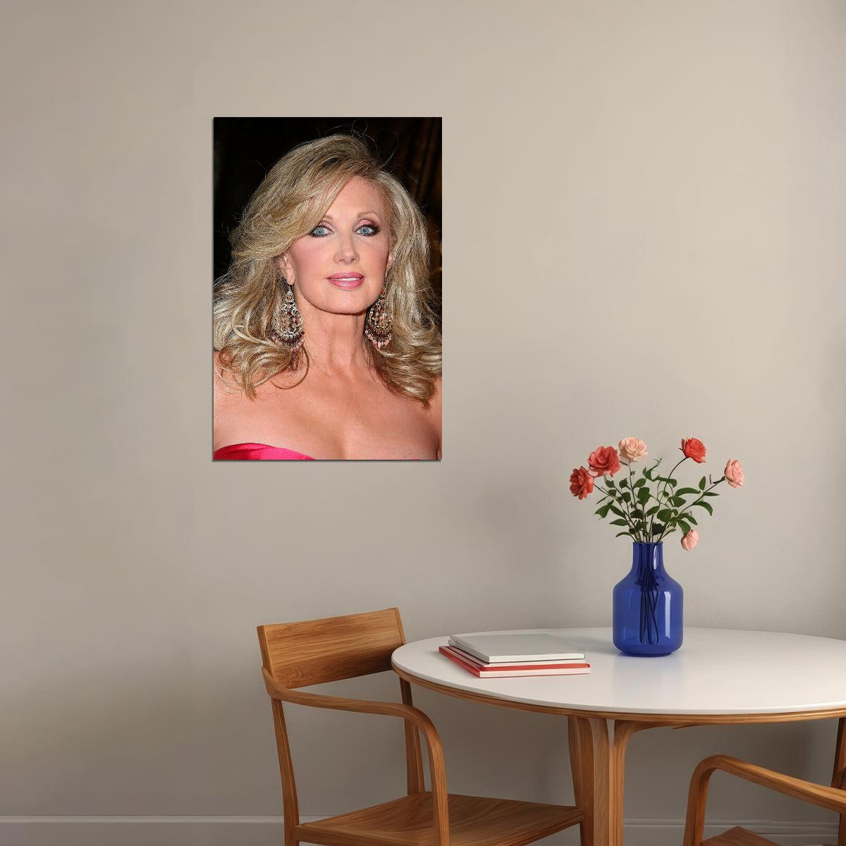 Morgan Fairchild 80s 90s Celebrity Movie Actor Poster Wall Art Print Home Wall Decor - xonomax