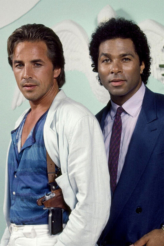 Miami Vice Show 80s 90s Teen Tv Series Movie Poster Wall Art Print Home Wall Decor - xonomax