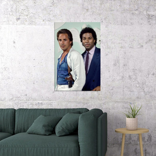 Miami Vice Show 80s 90s Teen Tv Series Movie Poster Wall Art Print Home Wall Decor - xonomax
