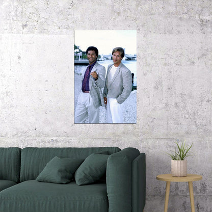 Miami Vice Show 80s 90s Teen Tv Show Movie Poster Wall Art Print Home Wall Decor - xonomax