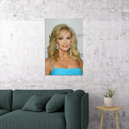 Morgan Fairchild 80s 90s Celebrity Actress Poster Wall Art Print Home Wall Decor - xonomax
