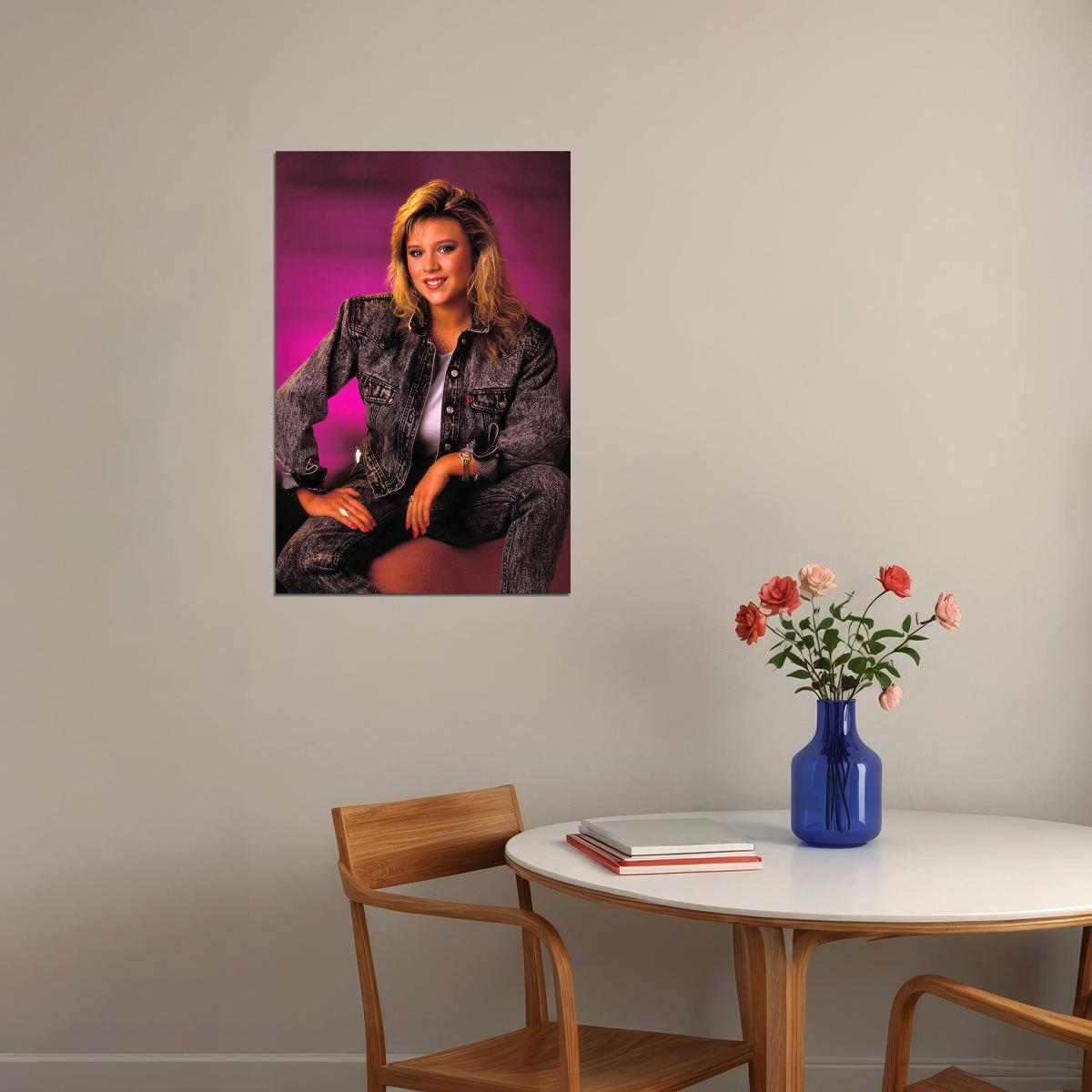 Samantha Fox 80s 90s Music Singer Movie Actor Poster Wall Art Print Home Wall Decor