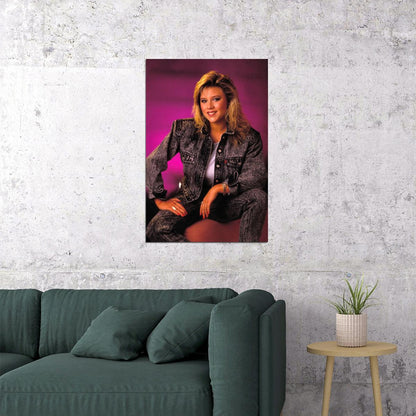 Samantha Fox 80s 90s Music Singer Movie Actor Poster Wall Art Print Home Wall Decor