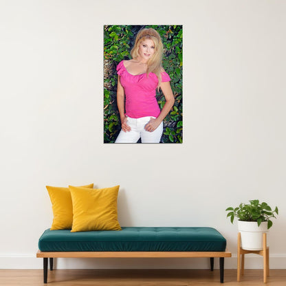 Audrey Landers 80s 90s Celebrity Cinema Actor Poster Wall Art Print Home Wall Decor - xonomax
