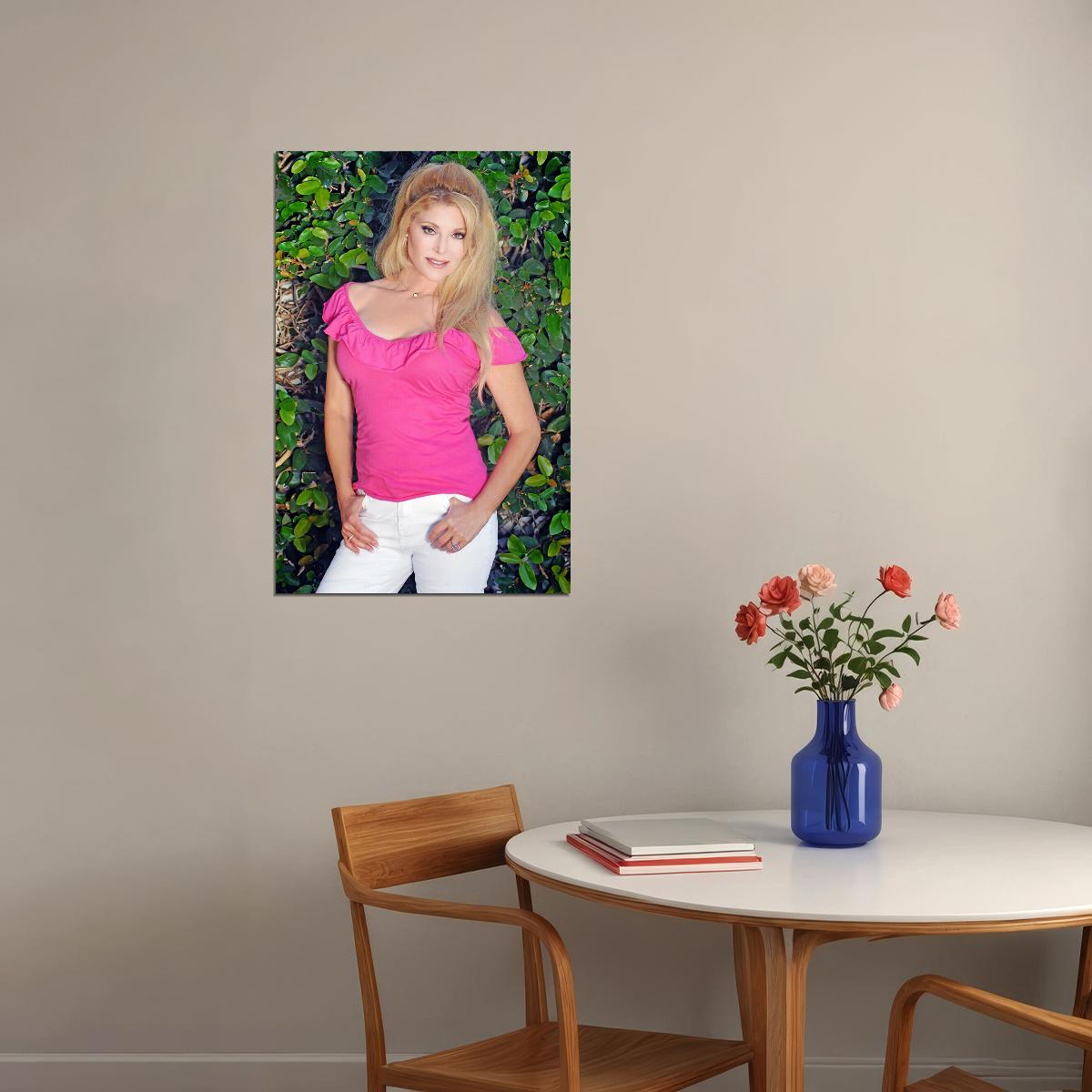 Audrey Landers 80s 90s Celebrity Cinema Actor Poster Wall Art Print Home Wall Decor - xonomax