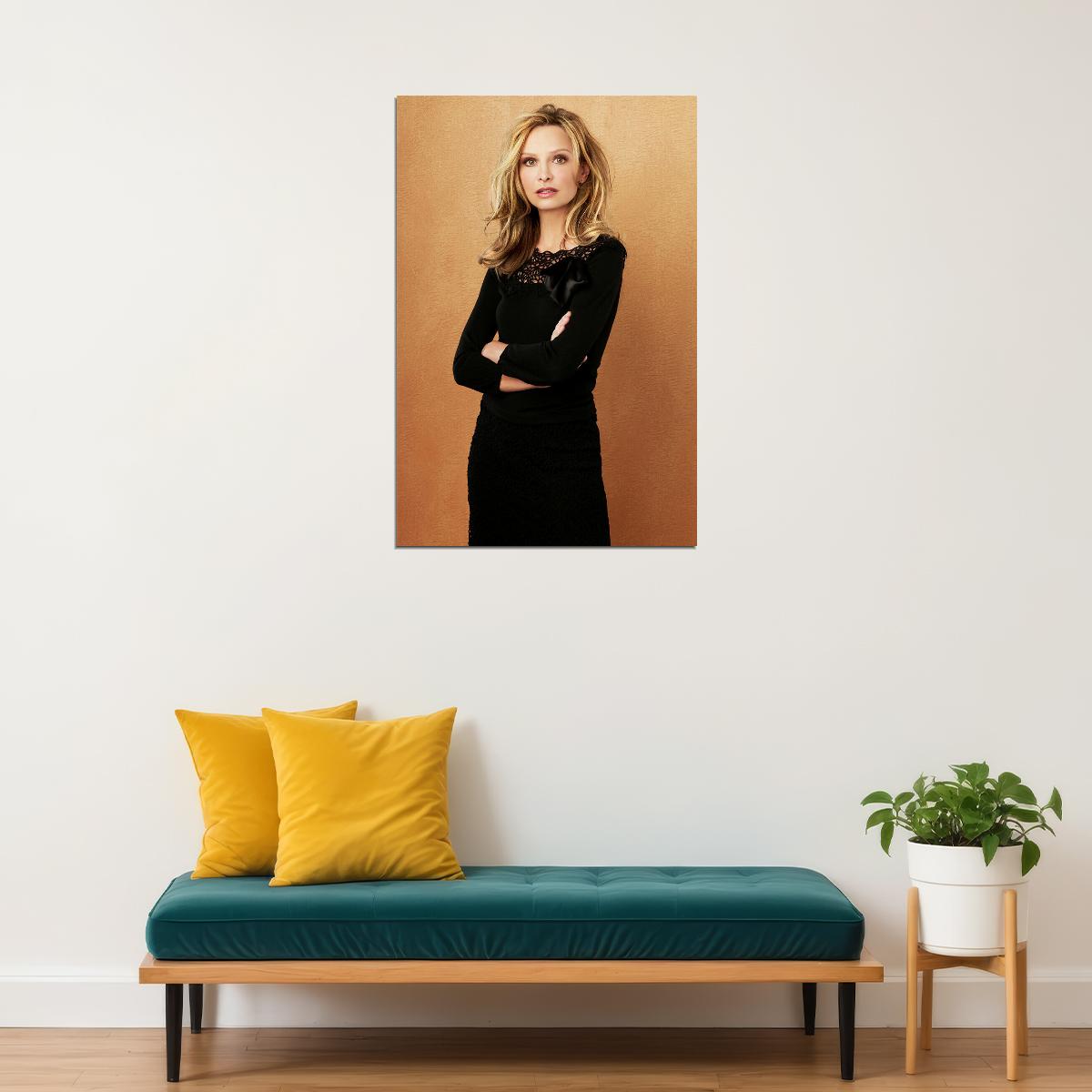 Calista Flockhart 80s 90s Celebrity Cinema Actress Poster Wall Art Print Home Wall Decor