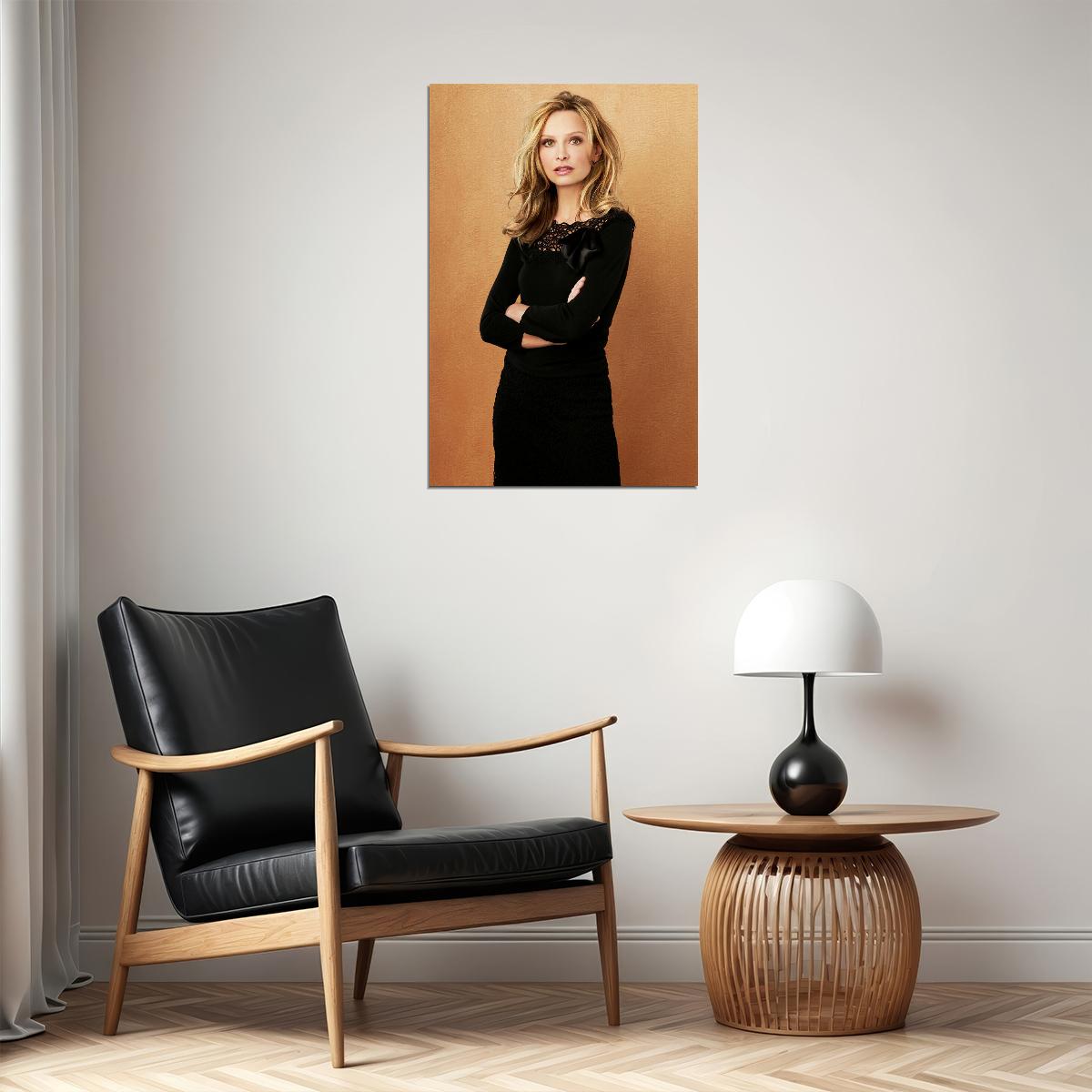 Calista Flockhart 80s 90s Celebrity Cinema Actress Poster Wall Art Print Home Wall Decor