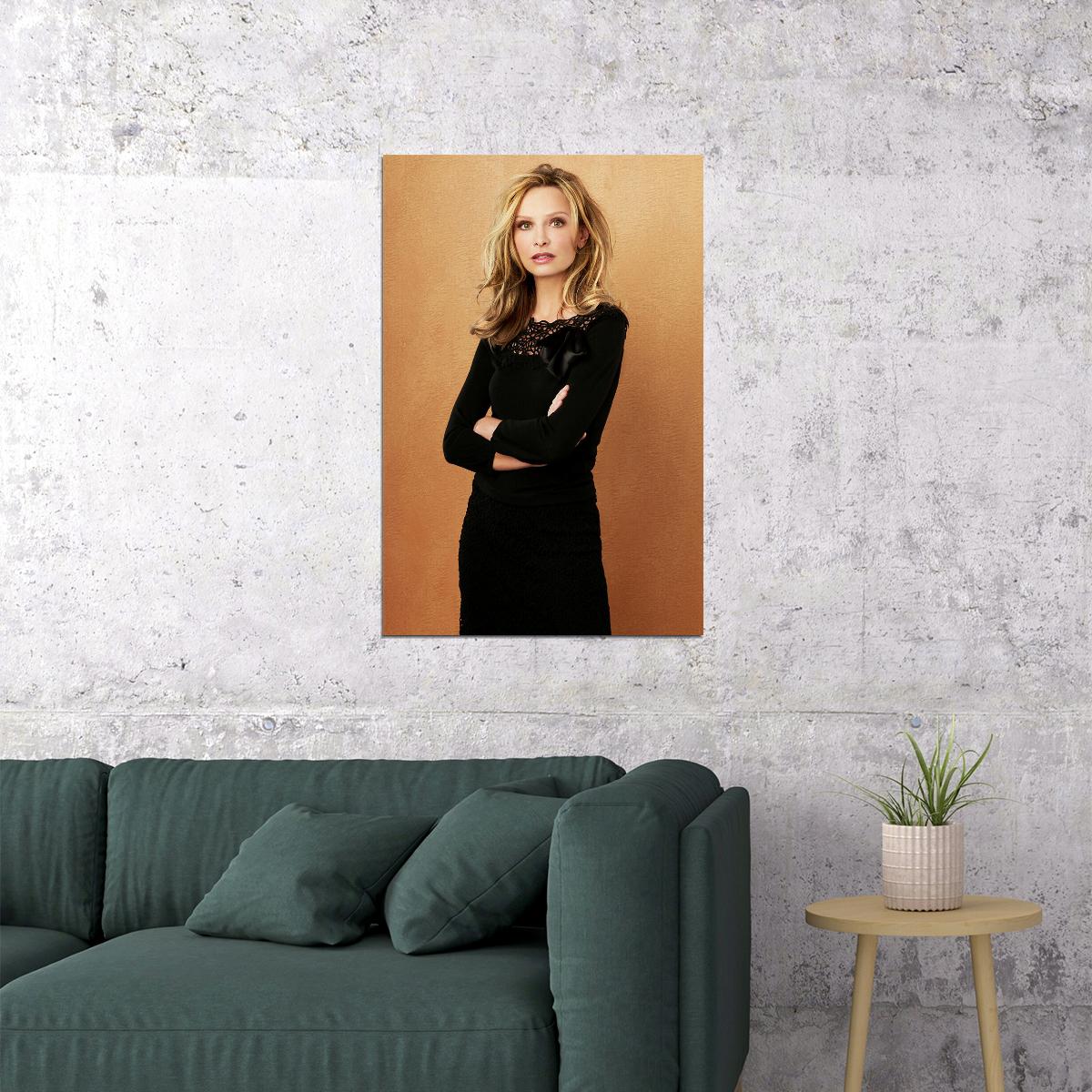 Calista Flockhart 80s 90s Celebrity Cinema Actress Poster Wall Art Print Home Wall Decor