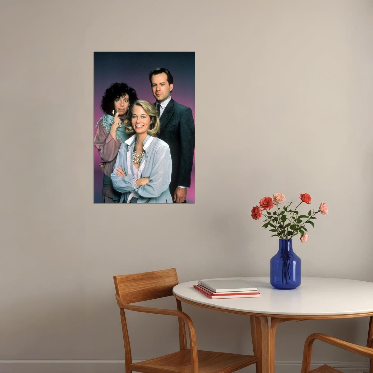 Bruce Willis Moonlighting Drama Tv Series Poster Wall Art Print Home Wall Decor - xonomax