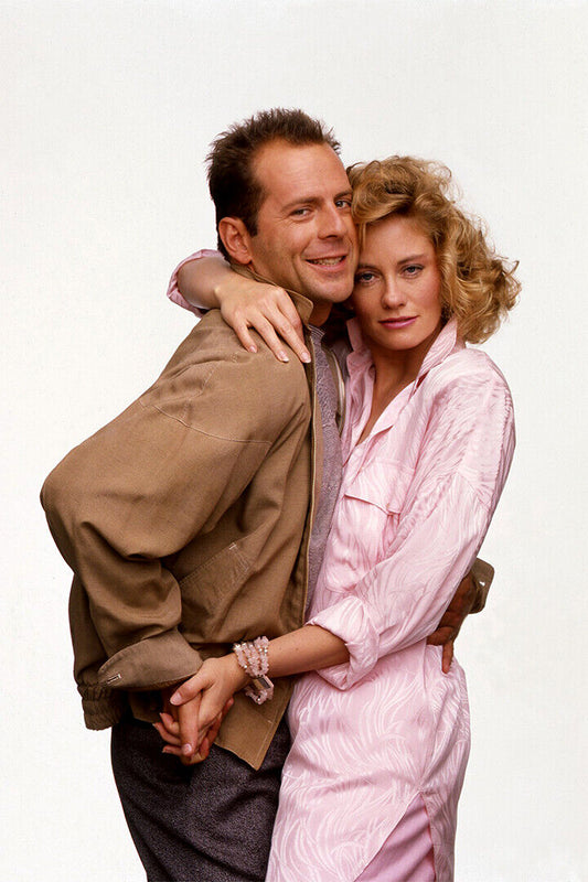 Bruce Willis Moonlighting 80s 90s Tv Series Poster Wall Art Print Home Wall Decor - xonomax