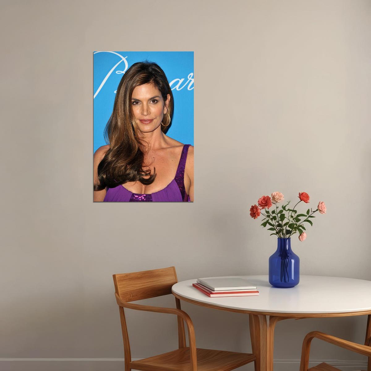 Cynthia Crawford Cinema Actress Model Artist Poster Wall Art Print Home Wall Decor - xonomax