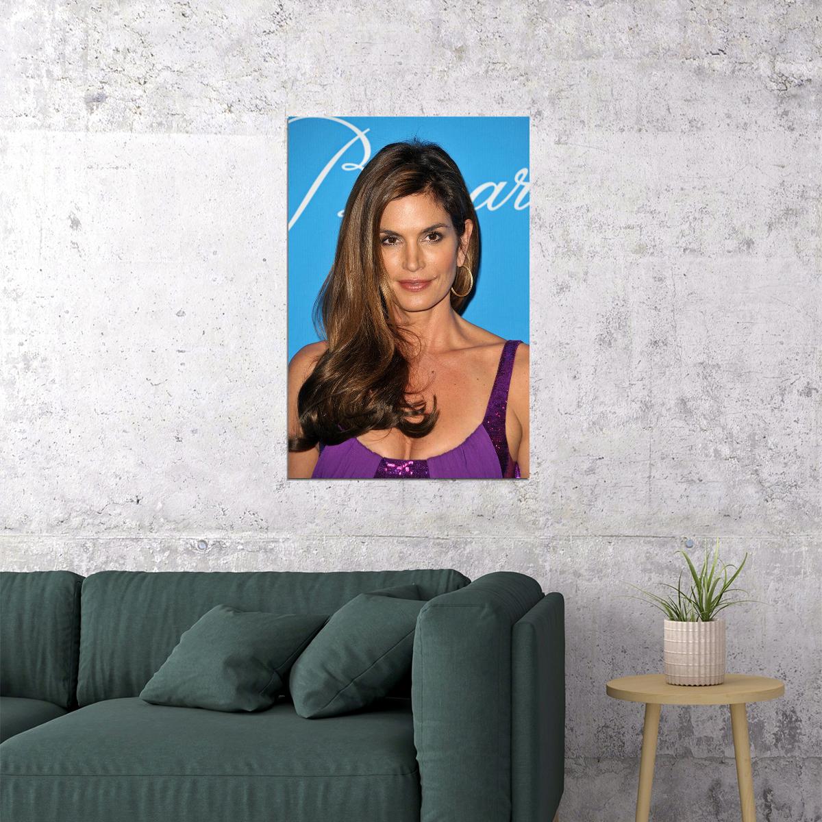 Cynthia Crawford Cinema Actress Model Artist Poster Wall Art Print Home Wall Decor - xonomax