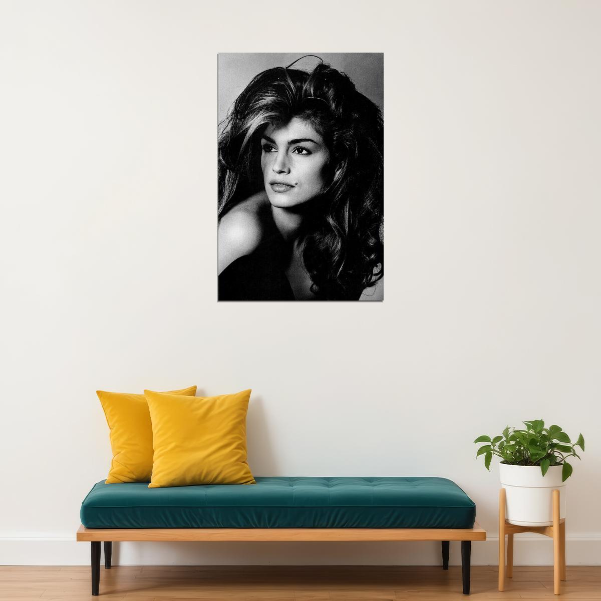 Cynthia Crawford Cinema Actor Model Artist Poster Wall Art Print Home Wall Decor - xonomax