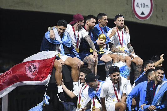 Argentina National Team Celebration World Cup Poster Wall Art Print Home Wall Decor - xonomax