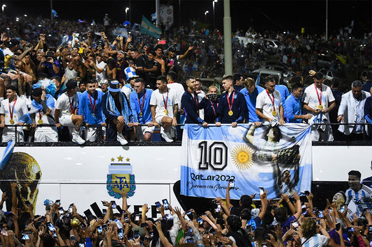 Argentina National Football Team Celebration World Cup Poster Wall Art Print Home Wall Decor - xonomax