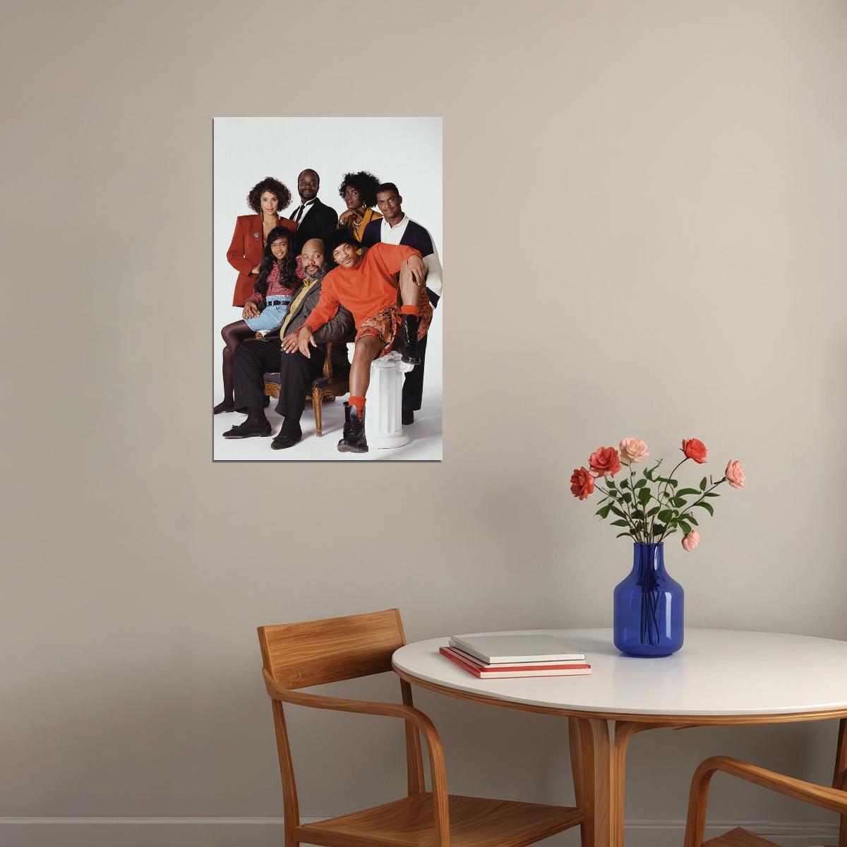 Fresh Prince Of Bel Air Tv Series Comedy Poster Wall Art Print Home Wall Decor - xonomax