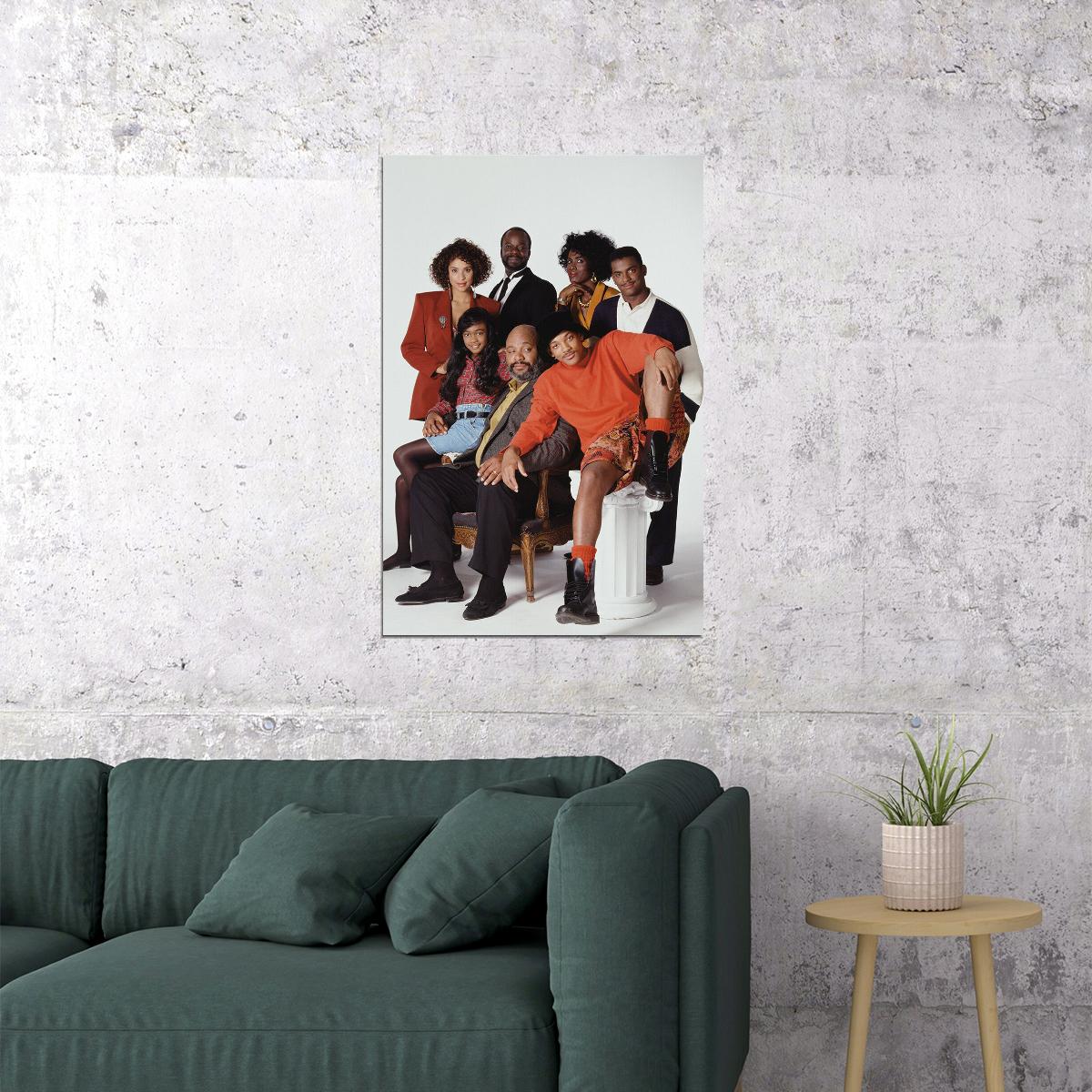 Fresh Prince Of Bel Air Tv Series Comedy Poster Wall Art Print Home Wall Decor - xonomax